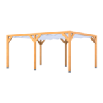 Douglas pergola 404x534cm Verando, Pure